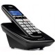 CORDLESS PHONES  S3001 BLACK ΜΕ ΑΝΟΙΧΤΗ ΑΚΡΟΑΣΗ /ΜΕΓΑΛΑ ΠΛΗΚΤΡΑ &ΣΥΜΒΑΤΟ ΜΕ ΑΚΟΥΣΤΙΚΑ ΒΑΡΗΚΟ'Ι'ΑΣ